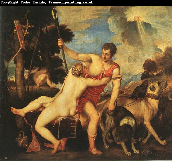 Titian Venus and Adonis
